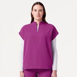 Jaanuu Aris top in purple. Size 1X. Brand new with tags.